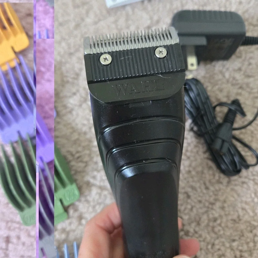 Wahl Color Pro Cordless Hair Clipper Trimmer Kit Rechargeable 9649 New In Case